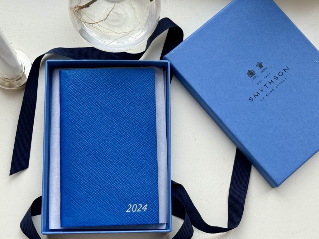 Smythson 2024-kalender. En ny start og blanke ark. 