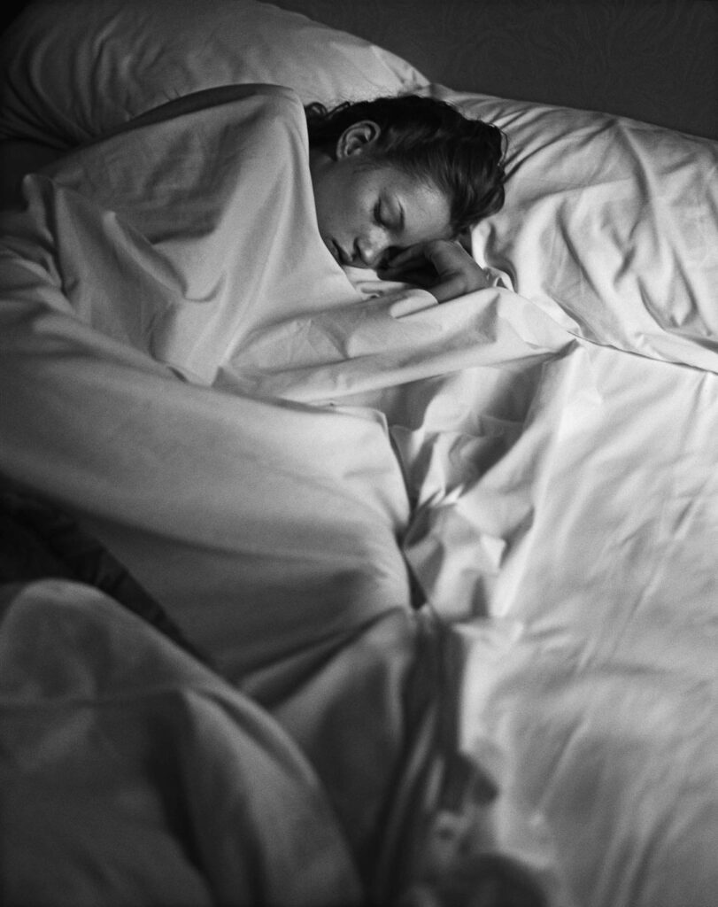 Kate Moss av Mario Sorrenti
Søvn
