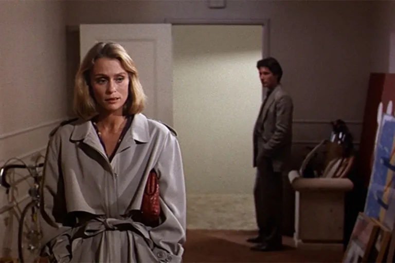 Lauren Hutton med clutch fra Bottega Veneta i American Gigolo