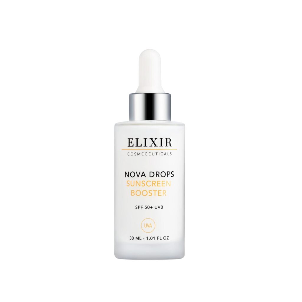 Soldråper med faktor 50 fra Elixir. Must have i sommer