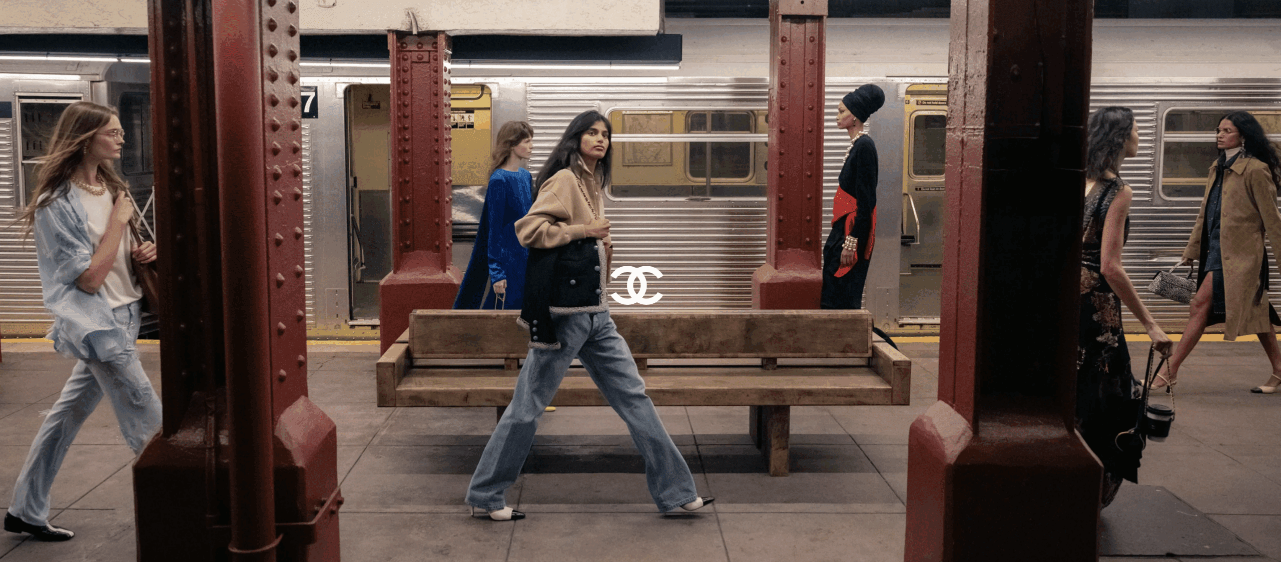 Chanel-visning i New York