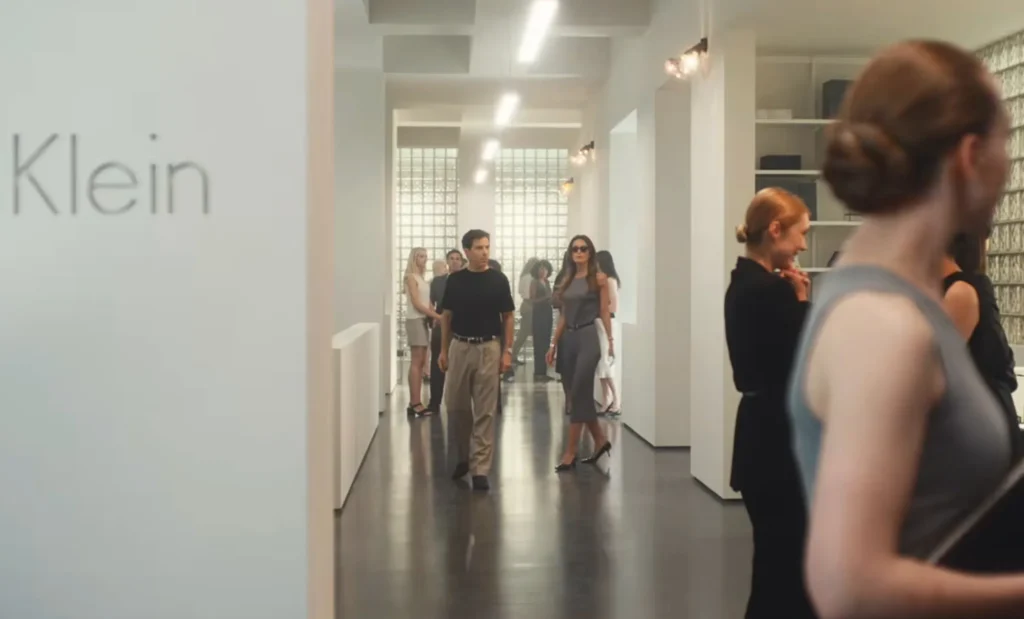 Calvin Klein i serien Love Story. 